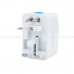 หัวแปลงปลั๊ก Universal Adapter 4in1 สำหรับพกพา มีระบบป้องกันอันตรายจากไฟกระชาก